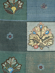 エスニック模様刺繍袋帯