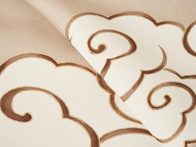 正絹京都工芸染匠成謙京友禅染め 「瑞雲重ね」9寸名古屋 正絹京都工芸染匠成謙京友禅染め 「瑞雲重ね」9寸名古屋 成