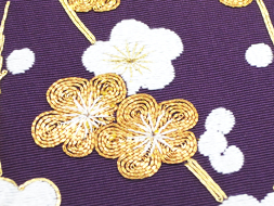 梅の図手刺繍名古屋帯(c32'092NB) 帯紹介