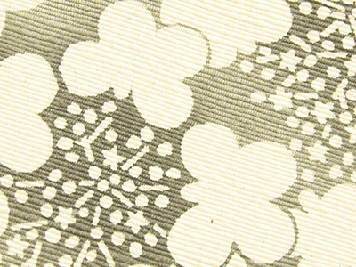 紫陽花の柄型染八寸名古屋帯 山崎青樹作 帯紹介