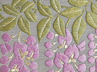 花刺繍 名古屋帯 A | 槇乃
